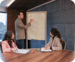 Entrepreneur achieving business growth outcomes through BeTeachable coaching